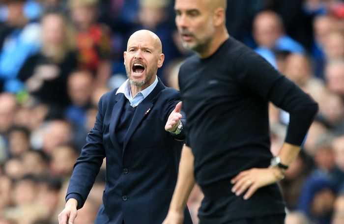 Erik ten Hag sukses bawa Manchester United jadi pemuncak klasemen virtual Liga Inggris sejak pekan ke-3