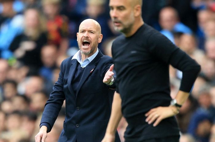 Erik ten Hag sukses bawa Manchester United jadi pemuncak klasemen virtual Liga Inggris sejak pekan ke-3