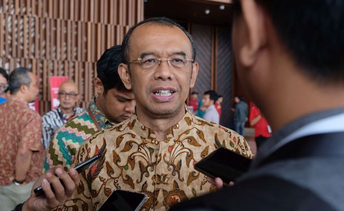 Sekretaris Kementerian Pemuda dan Olahraga, Gatot S. Dewabroto saat ditemui di sela-sela acara IDBYTE ESPORTS 2019 di ICE BSD, Jumat (13/9/2019).