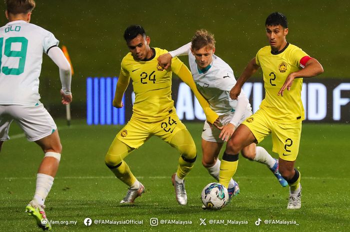 Timnas Malaysia kalah 0-4 dari Selandia Baru dalam pertandingan persahabatan FIFA Matchday Oktober 2024.