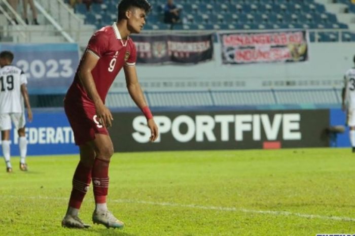 Penyerang Timnas U-23 Indonesia, Ramadhan Sananta.