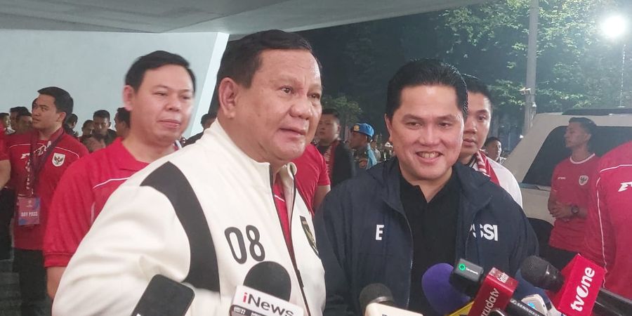 Usai Hajar China, Presiden Prabowo Berharap Timnas Indonesia Lolos ke Piala Dunia 2026