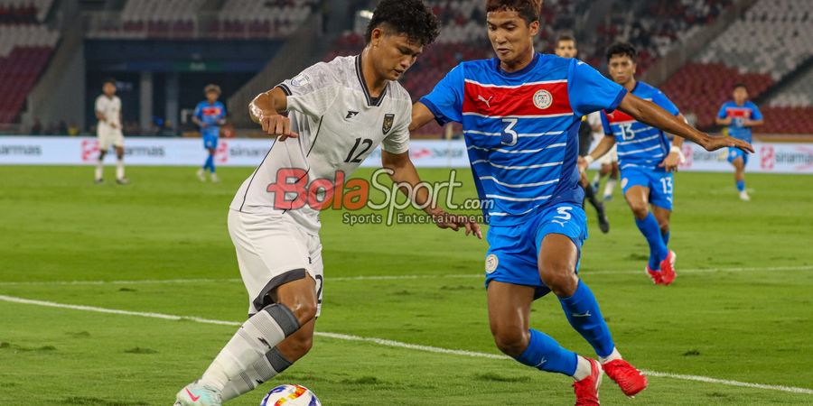 Hasil ASEAN Cup U-23 2025 - Lemparan Robi Darwis Makan Korban, Timnas U-23 Indonesia Ungguli Filipina di Babak Pertama