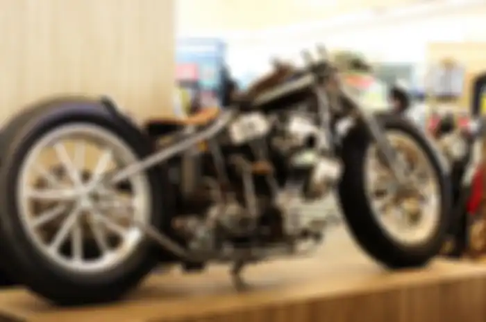 Harley-Davidson Panhead Vintage Dragster KikAss Chopper