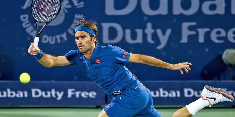 Selangkah Menuju Gelar Ke-100, Federer Jumpa Tsitsipas di Final Dubai