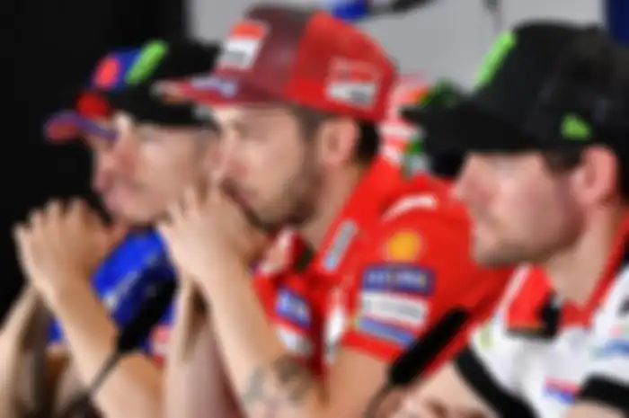 Maverick Vinales, Andrea Dovizioso, dan Cal Crutchlow