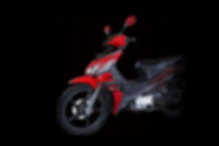 Tampilan depan seperti motor matic Honda Vario tapi jenis bebek