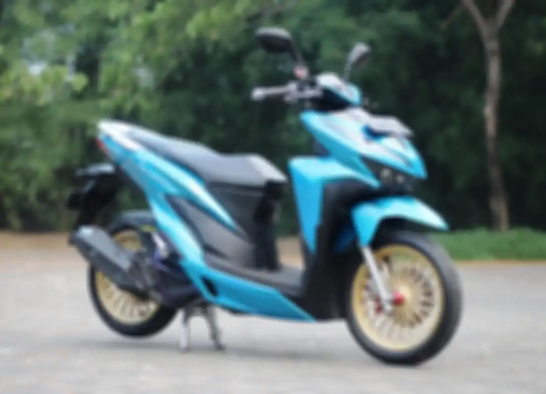Modifikasi Honda Vario 150 simpel tapi berkelas