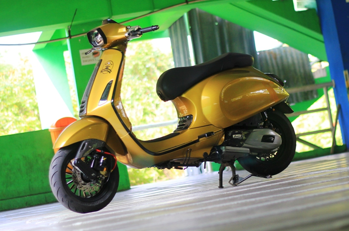 Modifikasi Vespa Sprint 150ie 3V