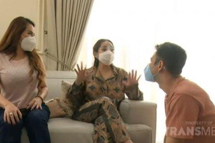 Nita Thalia, Nagita Slavina dan Raffi Ahmad.
