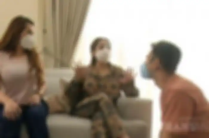 Nita Thalia, Nagita Slavina dan Raffi Ahmad.