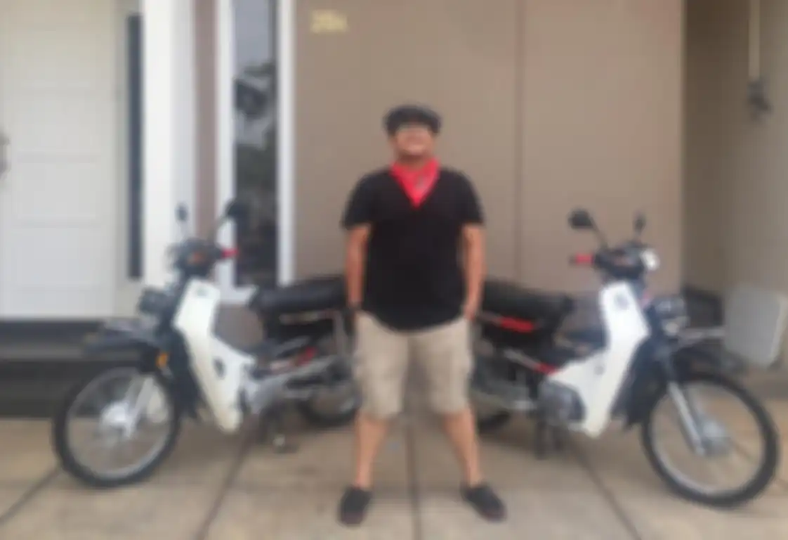 Byon Aryawan, pemilik Astrea Grand 1991 yamg direstorasi