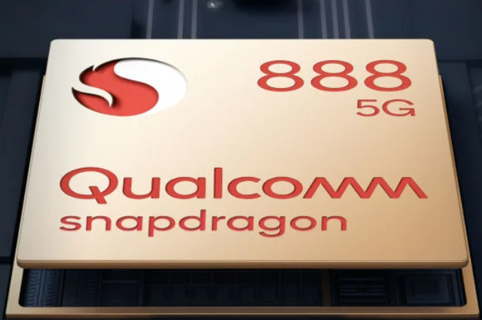 Ilustrasi chipset Snapdragon 888 yang baru dirilis Qualcomm dalam acara Tech Summit Digital 2020, Selasa (1/12).
