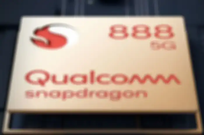 Ilustrasi chipset Snapdragon 888 yang baru dirilis Qualcomm dalam acara Tech Summit Digital 2020, Selasa (1/12).