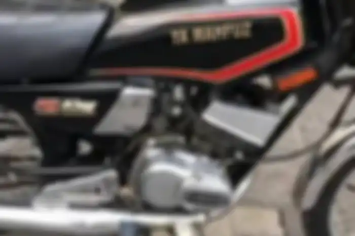 Ngakak guling-guling lihat merek kendaraan unik, bukan Yamaha motor 2-tak ini malah diubah jadi Ya Mahfuz