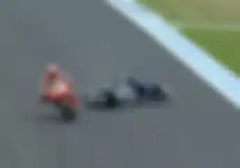 Gimana Gak Nyesek! Jatuh Di Lap Terakhir, Maverick Vinales Gagal Juara MotoGP Australia 2019
