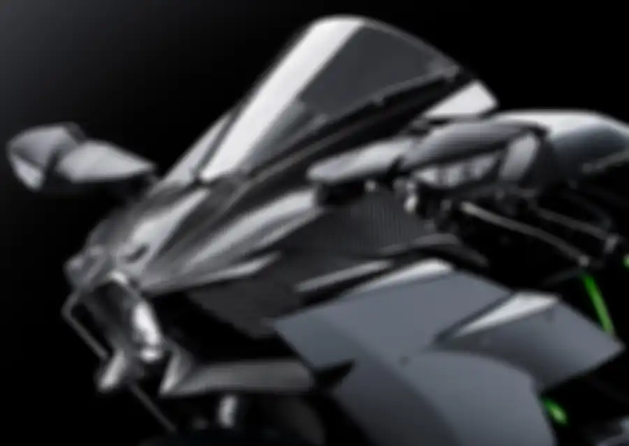 Carbon fiber di fairing bagian atas