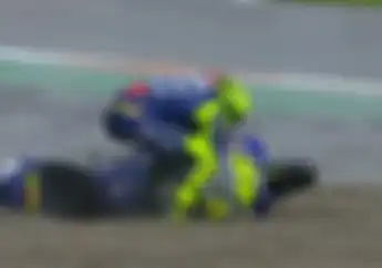Tabel Kecelakaan di MotoGP 2018, Gokil! di Kelas Ini Paling Banyak..