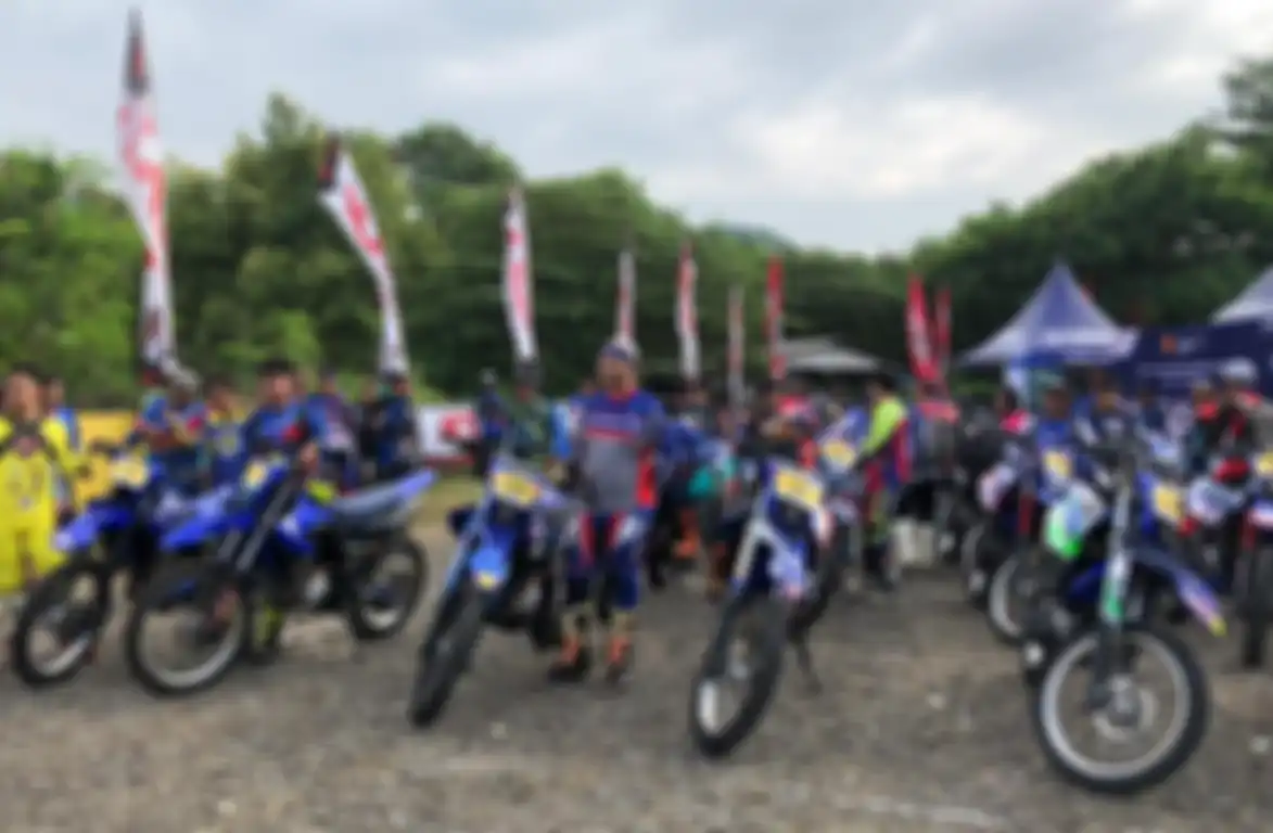 98 starter ramaikan Shell bLU cRU Yamaha Enduro Challenge 2022