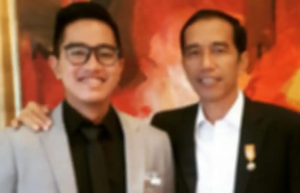 Kaesang Pangarep bersama Sang Ayah, Jokowi