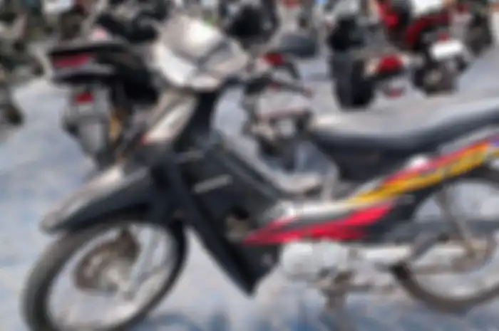 Lelang motor murah Honda Supra X Rp 3,9 jutaan di Yogyakarta.