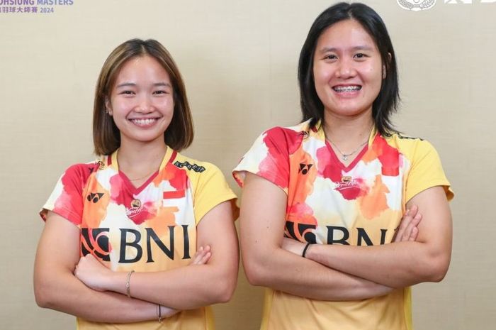 Ganda putri Indonesia Lanny Tria Mayasari/Rachel Allessya Rose berhasil naik pesat di ranking BWF terbaru