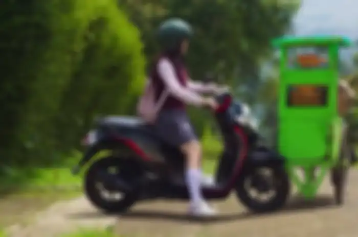 Natasha Wilona Saat Syuting Dikta &amp; Hukum Jatuh dari Motor Honda Scoopy