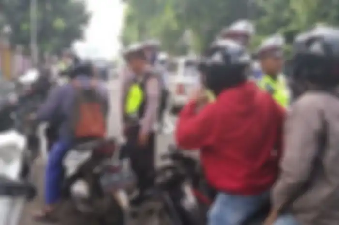 Polisi gelar razia gabungan resmi.