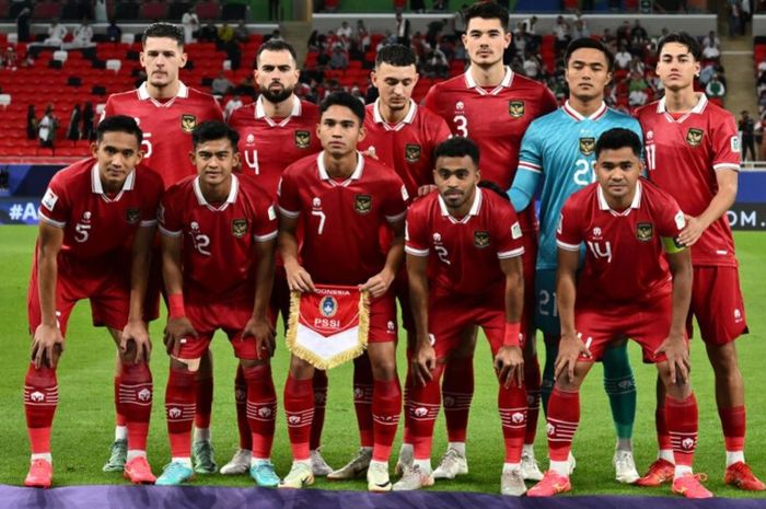 Skuad Timnas Indonesia untuk Piala Asia 2023.