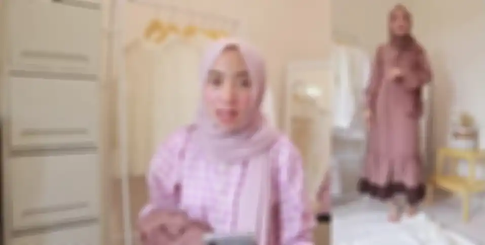 gamis two tone