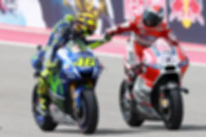 Valentino Rossi dan Andrea Dovizioso