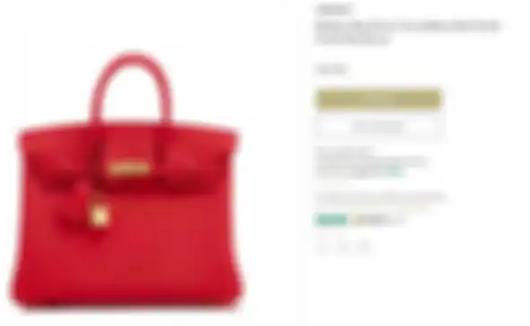 Harga tas Hermes seri Birkin Bag 25cm Vermillion Red Swift Gold Hardware