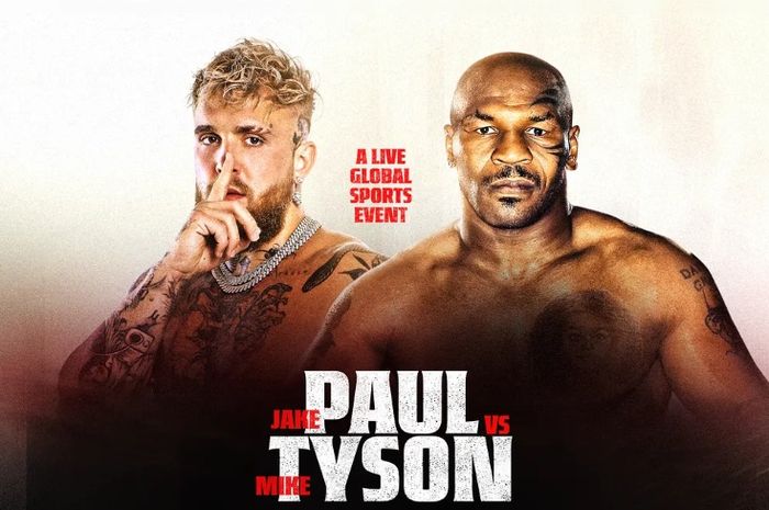 Pertarungan Jake Paul vs Mike Tyson tak bakal ditonton sosok ini