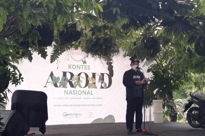 Mohammad Idris, di Godong Ijo Depok, Minggu (4/4/2021).