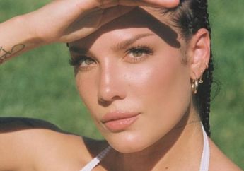 Kejutkan Penggemar dengan Pamer Foto Kehamilan, Halsey yang Tengah Berbadan Dua Banjir Doa dari Para Penggemar dan Rekan Artis