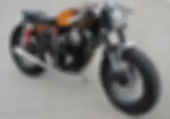 Ganteng Maksimal, Karakter Jack Sparrow di Motor Yamaha Scorpio Cafe Racer