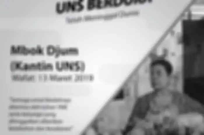 Mbok Djum, 'Penyelamat Perut' Mahasiswa UNS Meninggal Dunia