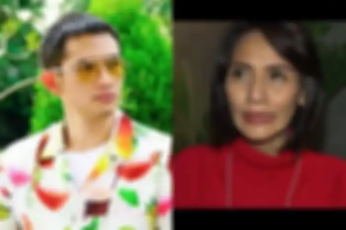 Kolase foto Rezky Aditya dan Wenny Ariani