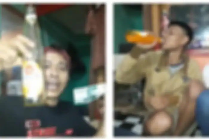 Video viral seorang pemuda tenggak sebotol sirup demi uang Rp 20.000