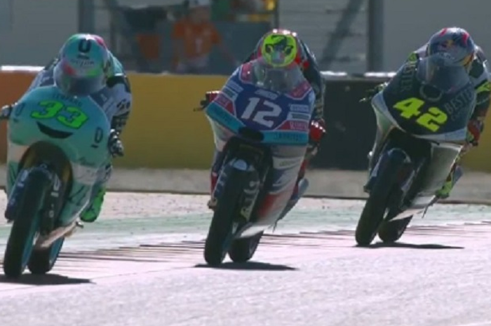Balap Moto3 Aragon 2018.