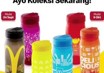 Tak Hanya Hadirkan Big Mac Beef Rasher McFlavor Set Sebagai Menu Baru, McDonald's Juga Rilis Botol Cantik, Gratis untuk Pembeli!