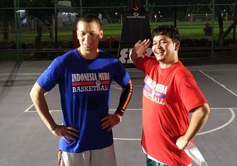 Indra Bekti dan Samuel Rizal Isi Kegiatan di Bulan Ramadhan dengan Olahraga Bersama Anak Yatim