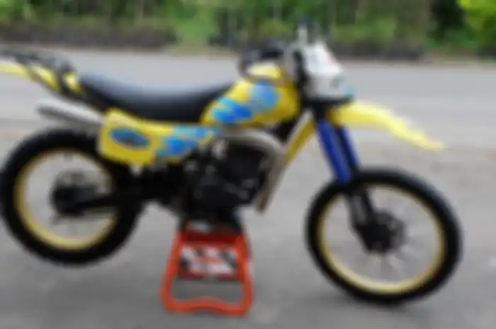 Suzuki TS125 simpel dan enak dilihat