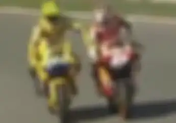 Ini Video Momen Sejarah Saat Nicky Hayden Juara Dunia Kalahkan Valentino Rossi di MotoGP Valencia