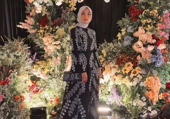 Citra Kirana Menarik Perhatian dengan Style Anggunnya di Resepsi Cut Meyriska dan Roger Danuarta!