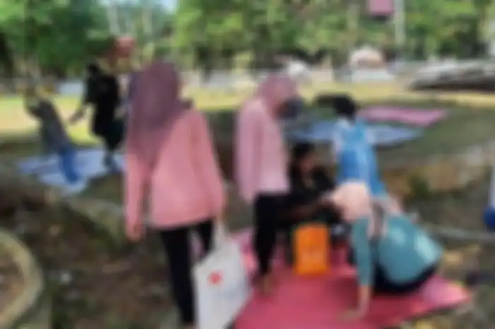 Danag mampu raup uang Rp 200 ribu sehari cuma modal pinjamkan tikar di TMII