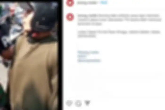 Debt collector ketakutan dibekuk anggota TNI di Pasar Minggu, ketahuan mau rampas motor Yamaha Gear di jalan.