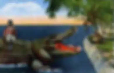 Asal-usul Suku Bangsa Timor Leste Berasal dari Buaya Lafaek Diak, Kini Warga yang Berenang di Laut dengan Penuh Hormat Berkata: 'Kami Adalah Keluarga, Anda Kakek Saya'