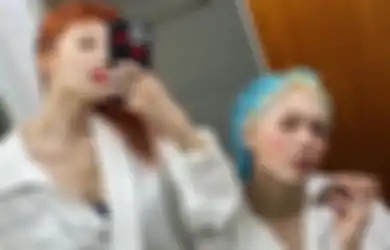 Kompak lip piercing, Benarkan HyunA dan DAWN Sudah Resmi Balikan?