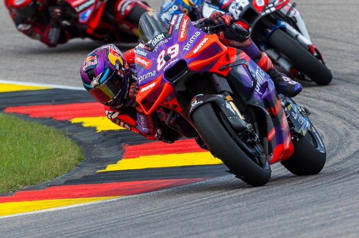 Pembalap Prima Pramac, Jorge Martin angkat bicara usai gagal finish di MotoGP Jerman 2024